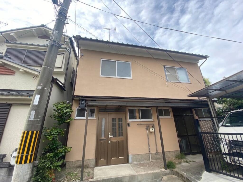 【長岡京市/家賃7.6万円】阪急・JR 2沿線利用可・徒歩9分!敷金0円×専用庭付き広々3K