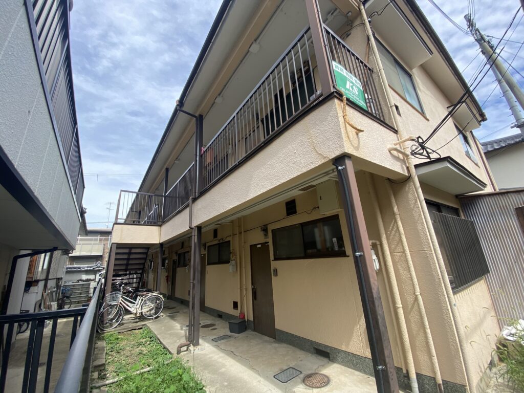【長岡京市開田/家賃4万円】阪急長岡天神駅まで徒歩1分!ネット無料・敷金礼金ゼロ・改装後の綺麗な2K