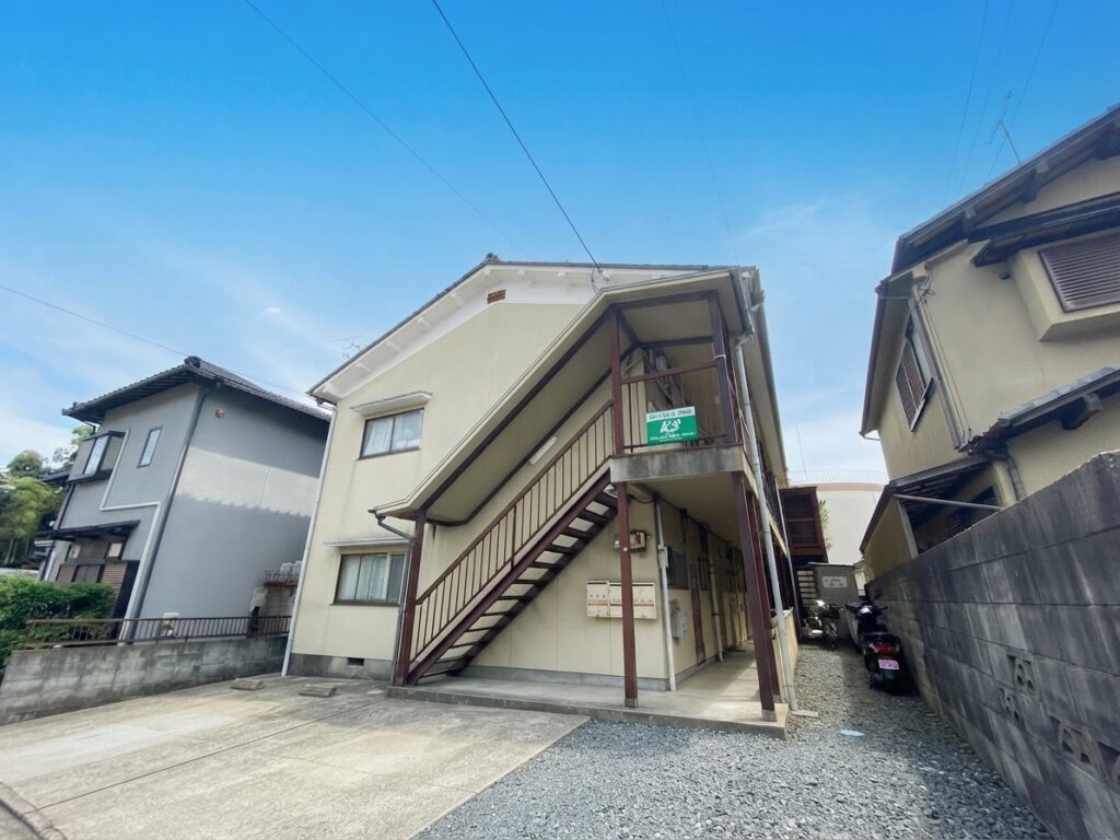 【長岡京市天神/家賃3.7万円】敷金礼金ゼロ!畳・キッチン新調済み&ペット・二人入居相談可能な2K
